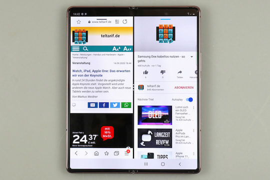 Das Samsung Galaxy Z Fold 2 5G ist bereits beachtlich im Preis gefallen