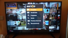 Zattoo auf dem SmartTV