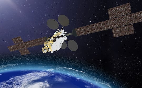 Satellit Konnect VHTS Eutelsat Orbit Erde
