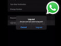 Bald Logout-Funktion bei WhatsApp