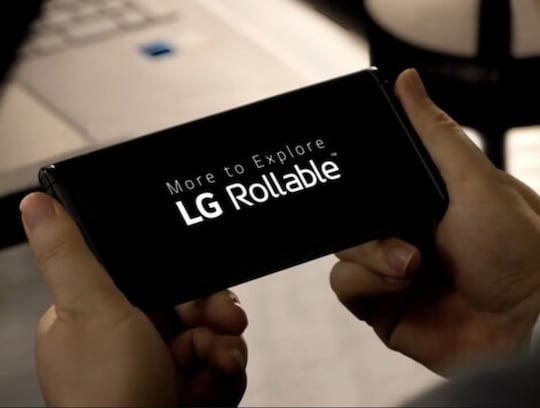 Der Verkaufsstart des LG Rollable ist nicht entschieden