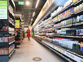Sensoren im Boden des ersten Amazon-Fresh-Supermarkts in London