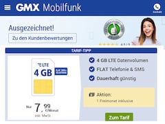 Neue Konditionen bei GMX und web.de