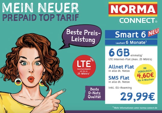 Norma Connect startet mit "Smart 6"