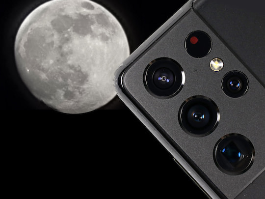 Die Kamera des Galaxy S21 Ultra macht beeindruckende Mondaufnahmen
