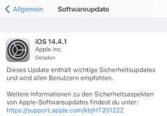 iOS 14.4.1 verfgbar