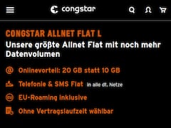 Allnet-Flat-Aktion bei congstar