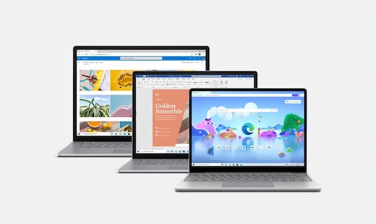Die Surface-Laptop-4-Familie von Microsoft
