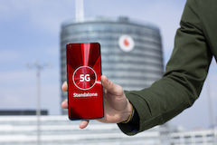 Stolz meldet der Netzbetreiber Vodafone "als erster in Europa" 5G-SA in seinem Netz fr Privat und Geschftskunden freizugeben.