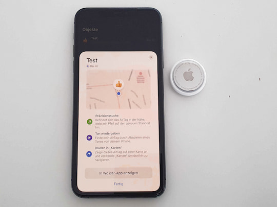 Schnittstelle: Apples Tracking-App "Wo ist?"
