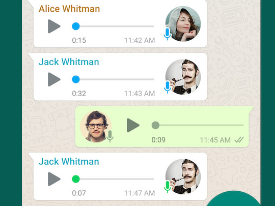 WhatsApp verbessert Sprachnachrichten