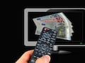 Fernseher Fernbedienung Geld