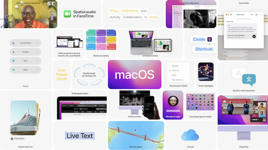 Neue Features von macOS