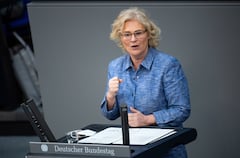 Ministerin Lambrecht im Deutschen Bundestag