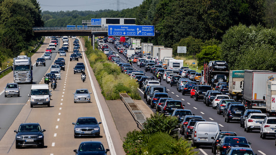 Die neue Autobahn-App des Bundes soll Staus anzeigen knnen