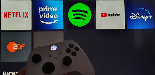 Streaming-Apps auf der Xbox-Startseite