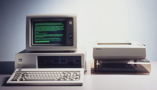 Der allererste IBM-PC von 1981