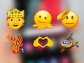 Eine Auswahl der neuen Emojis