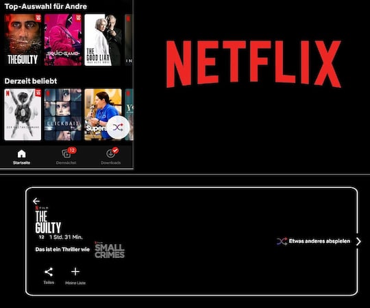 Netflix-Funktion "Etwas abspielen"