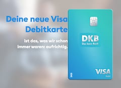 DKB wirbt fr neue Debit Visakarte