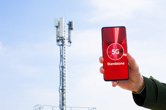 5G Standalone gibt es bislang nur von Vodafone