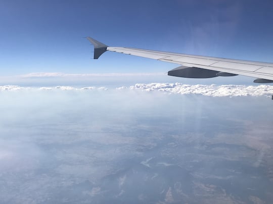 Lufthansa-Flug von Malaga nach Frankfurt