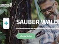 Der Anbieter Sauberenergie bietet mit der Marke Sauber Waldfunk eine Kombination von Energie und Mobilfunk an.