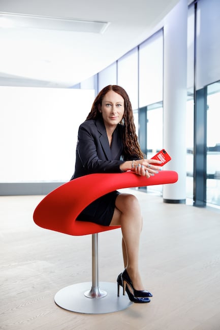 Anna Dimitriva wird als CSTO alle Ablufe und Prozesse bei Vodafone auf den Kopf stellen und digitalisieren. Sie gilt als durchsetzungsstark.