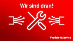 Vodafone vermeldet Strung