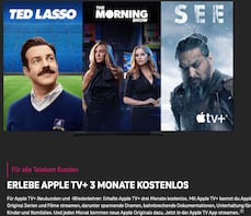 Apple-TV+-Aktion bei der Telekom