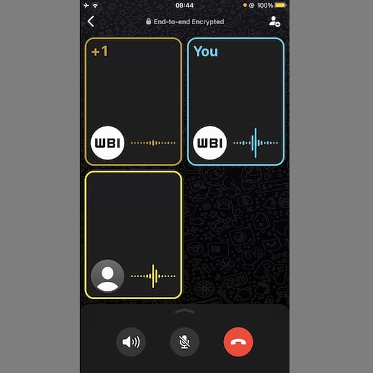 Bunt und aufgerumt: WhatsApp-Sprachanrufe unter iOS