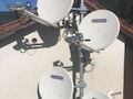 Beispiele fr Satelliten-Anlagen von Eusanet / Satspeed