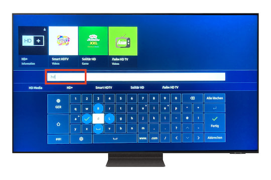 HD+ in Samsung-TVs