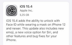 iOS 15.4 RC verfgbar
