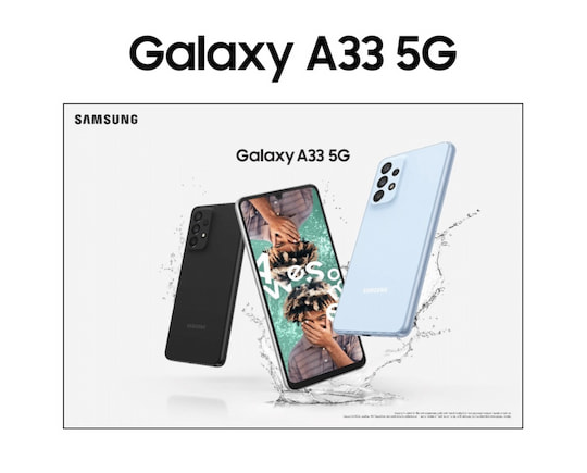 Das Galaxy A33 5G in voller Pracht