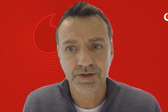 Vodafone-Netzchef Guido Weissbrich im virtuellen Pressegesprch