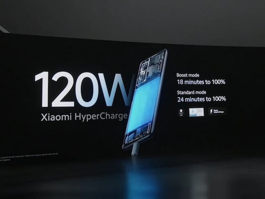 Xiaomi 12 Pro Schnelllademechanismus