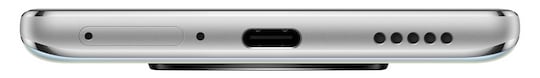 Honor Magic4 Lite in Titanium Silver - SIM-Kartenslot und USB-C-Port