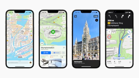 Apple Karten bekommen groes Update mit 3D-Ansichten und verbesserter Navigation