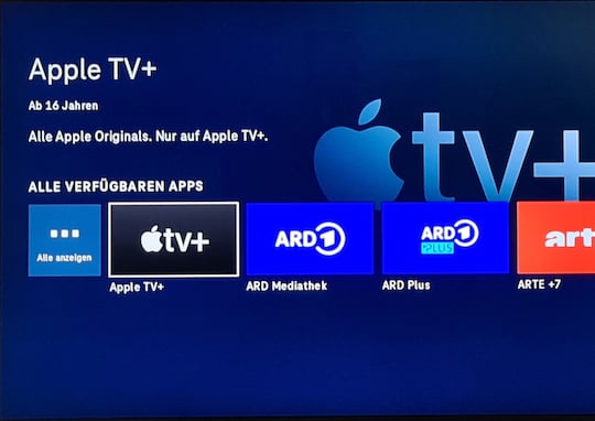 Apple TV+ bei MagentaTV