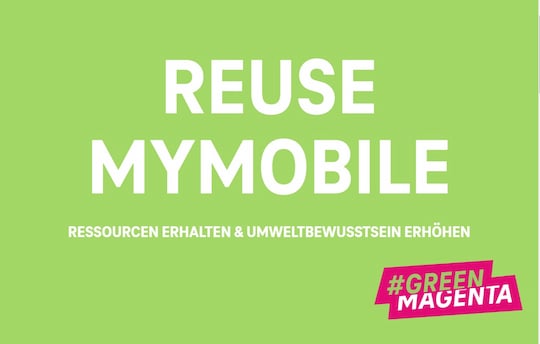Unter "ReUse MyMobile" mchte die Telekom wiederaufgearbeitete Gerte promoten