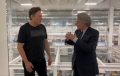 Elon Musk und Thierry Breton bei ihrer Unterhaltung auf Twitter
