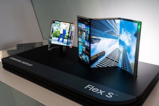 Samsung auf der Display Week 2022 mit doppelt faltbaren Screens