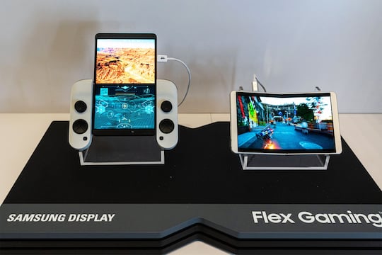 Samsung: Faltbares OLED-Display fr Handhelds