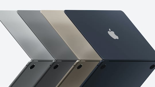 MacBook Air 2022 in vier Farben