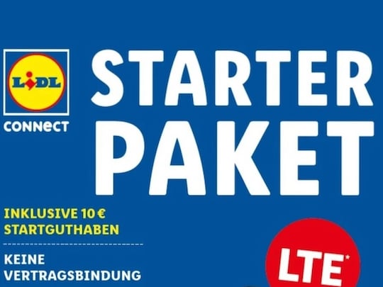 Lidl Connect Starterpaket auf 1,99 Euro reduziert