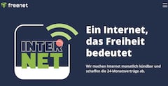 freenet Internet gestartet