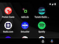 Android-Auto-Startbildschirm