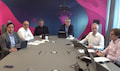 Telekom-Online-Pressekonferenz zum Verkauf des Funkturm-Geschfts