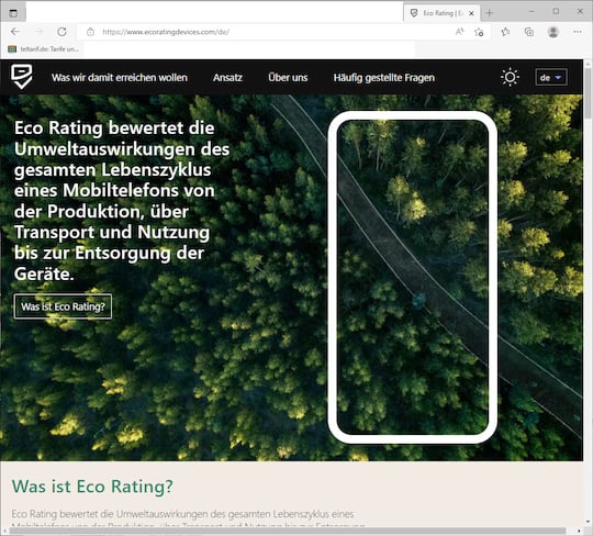 Die Eco-Rating-Daten drfen nicht auf fremden Homepages eingesetzt werden. Sie sind Copyright geschtzt